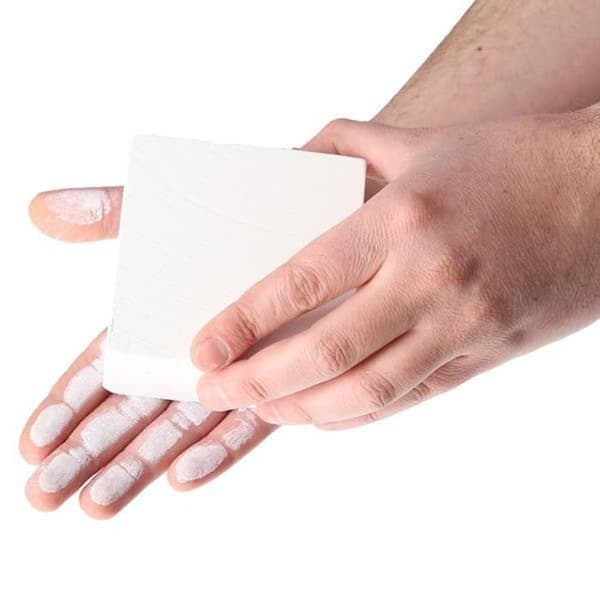 Kritblocket - HMS - MGN56 - 100% magnesiumkarbonat - 56g - Blandad Vit