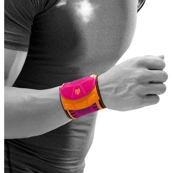 Bauerfeind Sports elastisk handledsbandage - rosa - S/M rosa