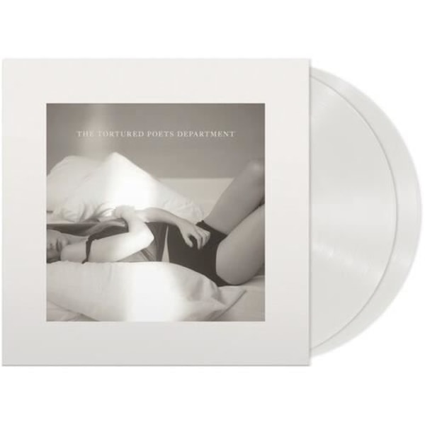 Taylor Swift - The Tortured Poets Department [Ghosted White 2 LP] [VINYL LP] Explicit, vit, färgad vinyl