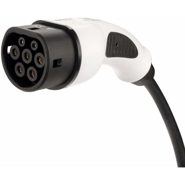 Laddkabel EV Typ 2 till Typ 2 16A 3 Fas 5m