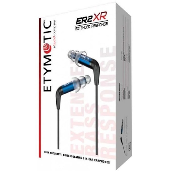 ER2XR, in-ear HPH Extended Bass Response, blå