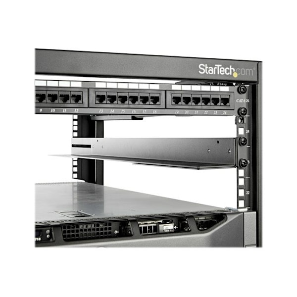 Rackskjuter för server - STARTECH.COM - UNIRAILS1UB - Justerbar i djup - Svart - 90,5 kg