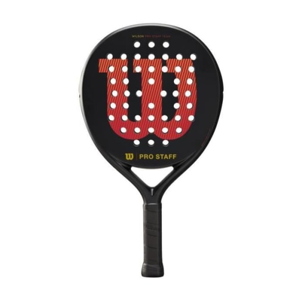 Padelracket - Wilson - Pro Staff Team V2 - Rund form - Långt handtag - Bekvämt