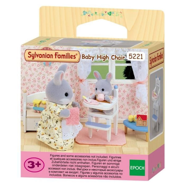 Barnstol - SYLVANIAN FAMILIES - Ny design - Pojke och flicka - Från 3 år Blå