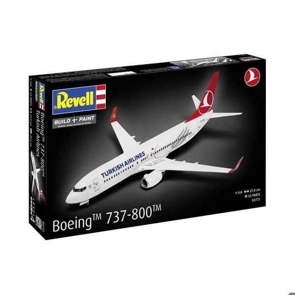 Modellflygplan: Boeing 737-800 "Turkish Airlines"