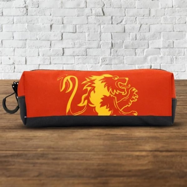 Pennfodral - Harry Potter - Gryffindor Lion - Rektangulär - 21 x 8 x 5,5 cm - Dragkedja