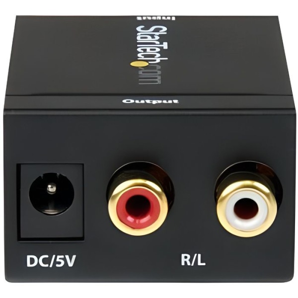 STARTECH Digital koaxial ljudomvandlare eller Toslink optisk SPDIF till RCA stereo
