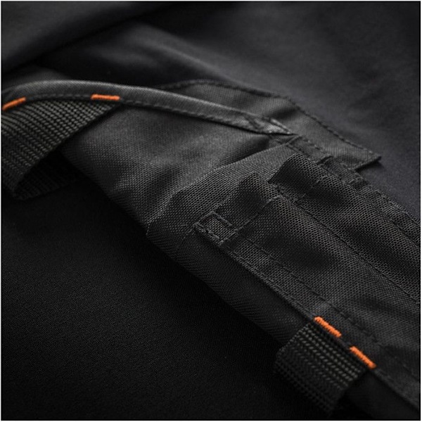 Arbetsbyxor - Scruffs - Pro Flex Plus - Svart - Tight fit - Fickor för verktyg Svart 36