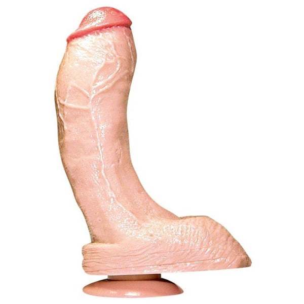 Dildo - rabit - vibrator You 2 toys - 5035250000 - YOU2TOYS Extra Large Realistic Sugkopp Dildo 28 cm