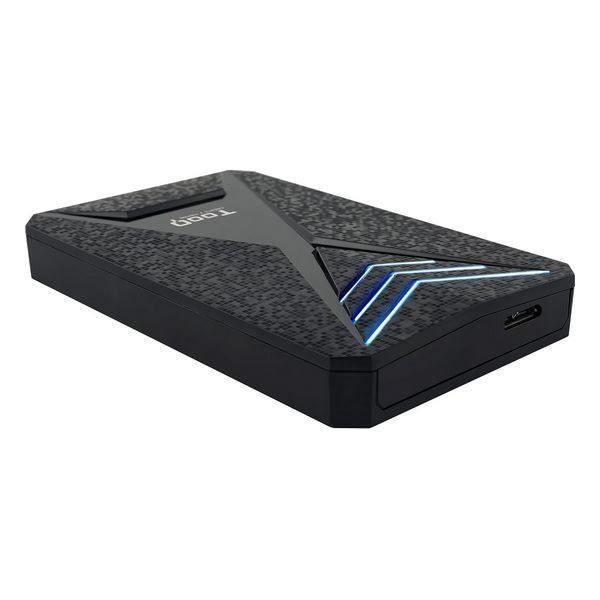Hölje för hårddisk - TooQ - TQE-2550BL - 2,5" - USB 3.0 - Svart