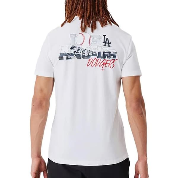 T-shirt Vit Herr New Era Team Logotyp Vit S