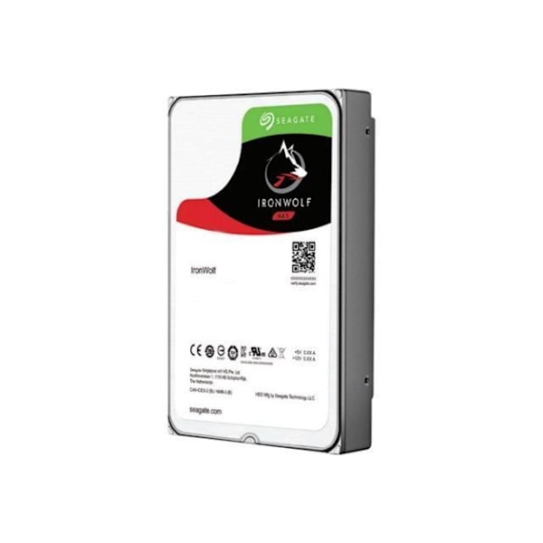 Seagate IronWolf ST6000VN0033 6 TB SATA 6 Gb/s 7200 rpm 256 MB intern hårddisk