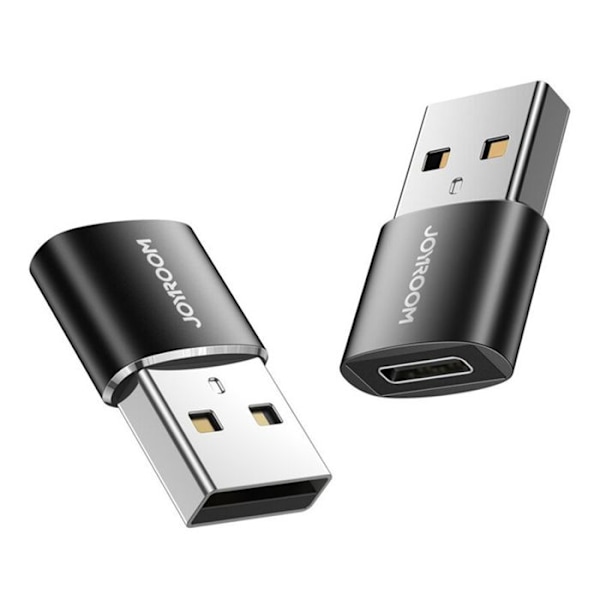 Typ C till USB-adapter med OTG-funktion (set 2) - JoyRoom (S-H152) - Svart