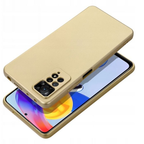 Telefonskal - bumper telefon Oem METALLISK skal för XIAOMI Redmi NOTE 14 Pro Plus 5G guld