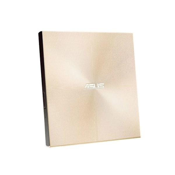 ASUS ZenDrive SDRW-08U9M-U DVD-brännare - Guld - DVD-RAM/R;RW Media - 24x CD Read/24x CD Write/24x CD Rewrite Guld