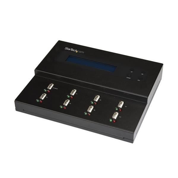 USB-Duplicator - StarTech.com - USBDUPE17 - 1:7 - Självständig - LCD-skärm
