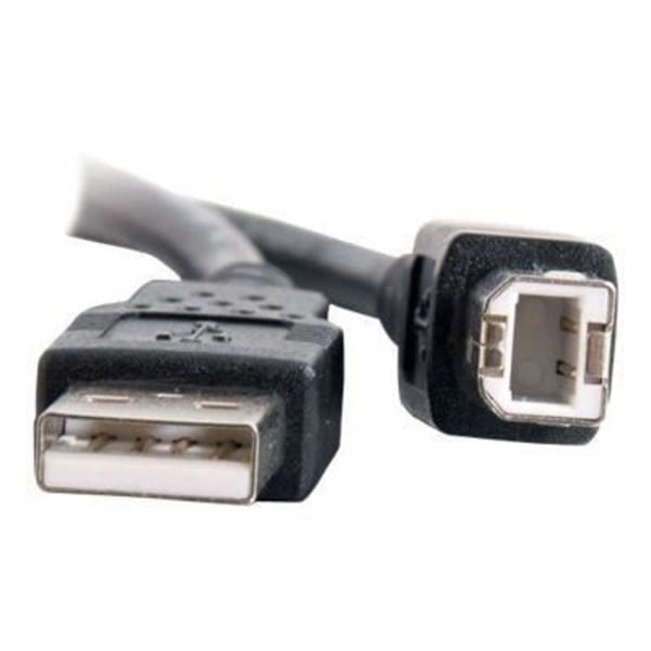USB 2.0 A-b kabel - 2 m - Svart - Cables To Go