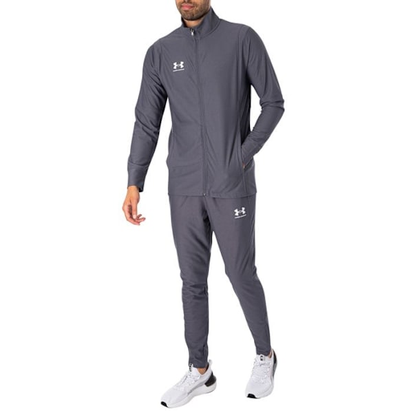 Träningsdräkt - Under Armour - Logotyp - Grå - Längre ärmar - Andningsbar Grå jag