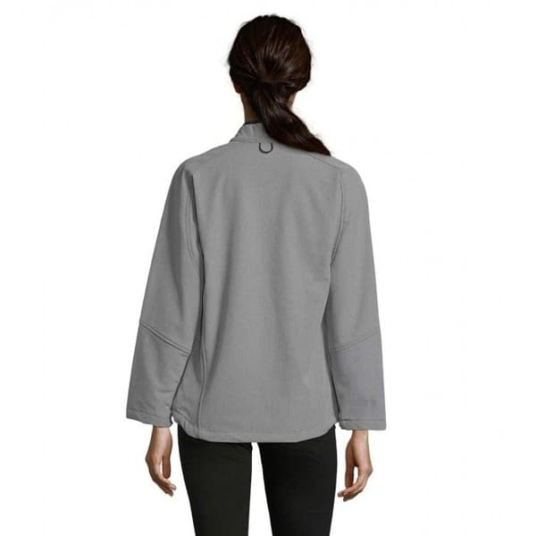 Damjacka - SOL'S - Roxy - Grå Melange - Softshell - Vattentät 8000 mm Grå jag