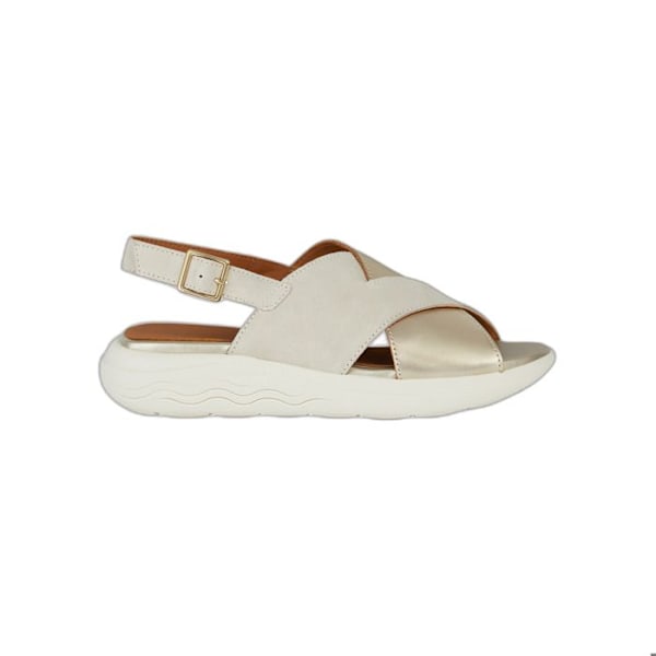 Geox Spherica Ec5 damsandaler lt sand/lt guld 38
