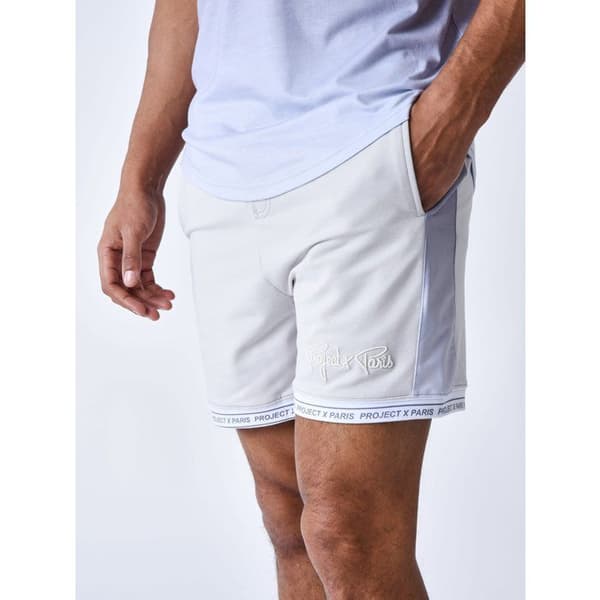Shorts med gradienteffekt grå XL