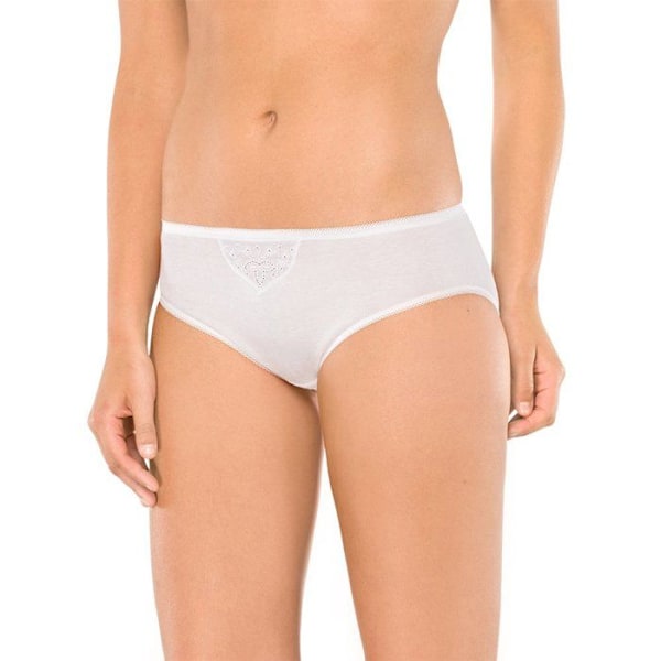 Culotte - schal Schiesser - 145240-100 - Trosor Kvinna - Tai (2-pack) Blanc (Weiss 100) S