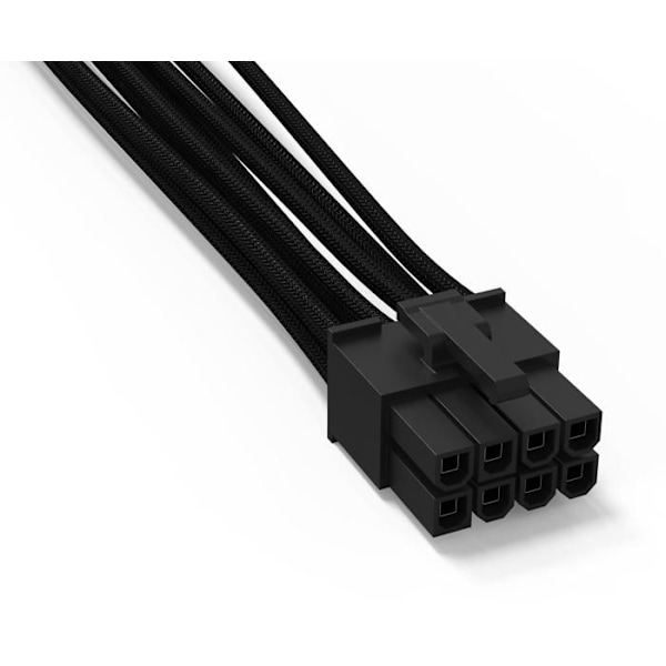 Kabelsträcka - be quiet! - CC-7710 - 70 cm - P8 (M) till P8 (F) - Svart