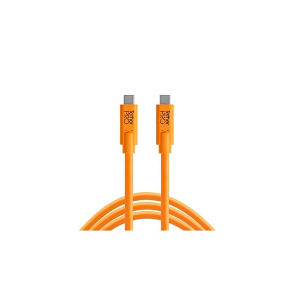 TETHER TOOLS USB-C till USB-C TetherPro CUC10 - orange 3m
