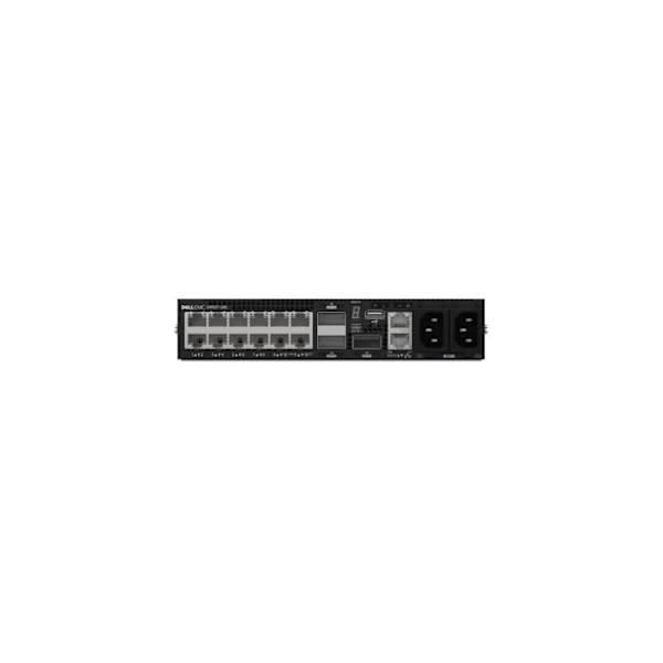 Dell Networking S4112T - Switch 1RU 12 portar 10GBaseT + 3 portar 100 GbE 640 Mpps