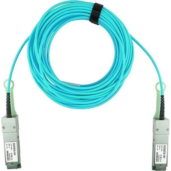 Switch - Ethernet-hubb - Blueoptics injektor - Q28-AOC-2M-CI-BO