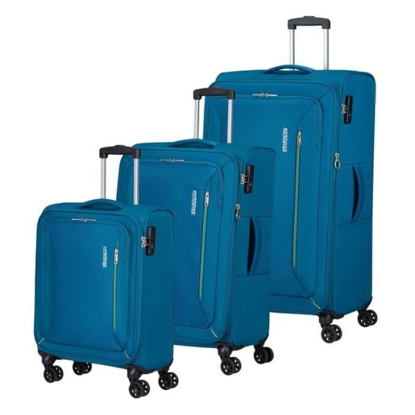 American Tourister Hyperspeed TSA Trolley L/M/S Deep Teal [201110] - resväska resväska eller bagage säljs ensam