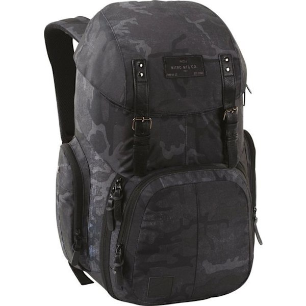 Ryggsäck - NITRO - Urban Collection Weekender - Grå - Fack för dator - Ergonomisk grå