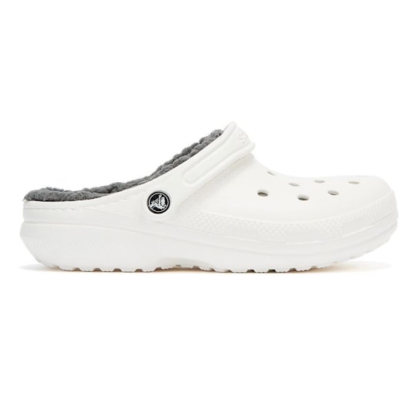 Sabots - Crocs - Klassisk fodrad - Varm foder - Svingbara hälremmar - Mjuk komfort Vit 36