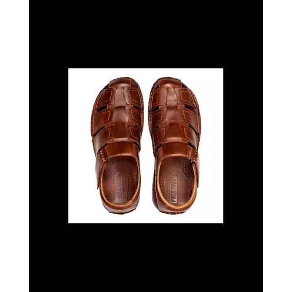 Sandaler - PIKOLINOS - TARIFA 06J-5433 - Brunt läder - Platt - Avslappnad kastanj 45