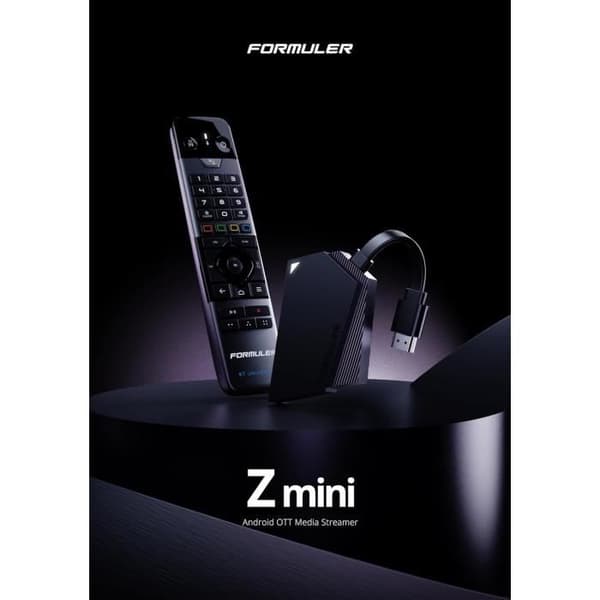 Multimedia-streamer - FORMULER - Z Mini - Android 12 - 4K HDR 10+ - USB DVR-inspelning