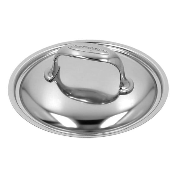 DEMEYERE - Atlantis 7 - Kastrull med Lock - 16 cm, Kapacitet: 1,50 l, Rostfritt Stål 18/10, Silver