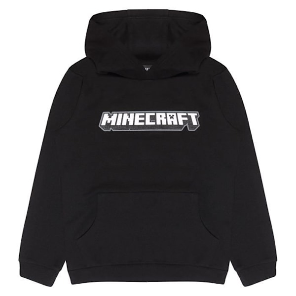 Popgear - MIN20007BHD01 - Minecraft Jungen Kapuzenpullover Having A Blast Black Sweatshirts a Capuche a la Mode Garcon Svart 7-8 år gammal