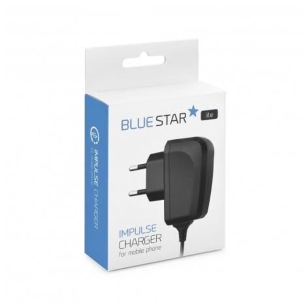 Nätadapter universell BLUESTAR - Avtagbar mikro USB-kabel Svart
