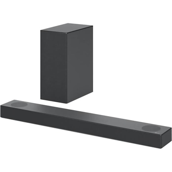 3.1.2 soundbar - LG - S75Q - Dolby Atmos - 380 W - Uppslukande och kraftfullt ljud Svart