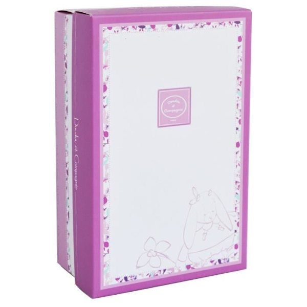 Cherry Rattle The Rabbit - DOUDOU ET COMPAGNIE - Generation Doudou Collection - Rosa - 19cm Hallon