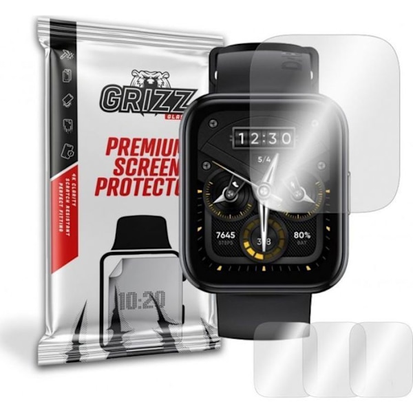 Glas för smartklocka - skärm för smartklocka Grizzglass Hydrogelfilm för Realme Watch 2 Pro