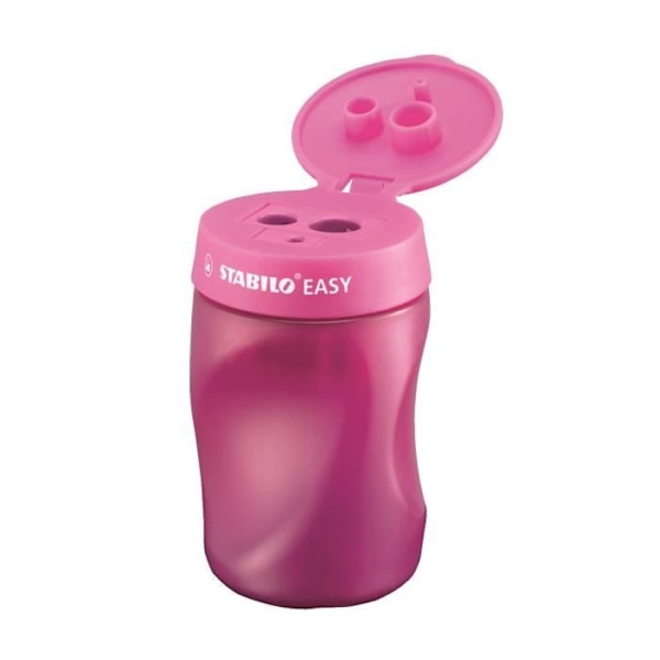 Taille-crayon - STABILO - Easysharpener - Ergonomisk - Högerhänt - Rosa Rosa