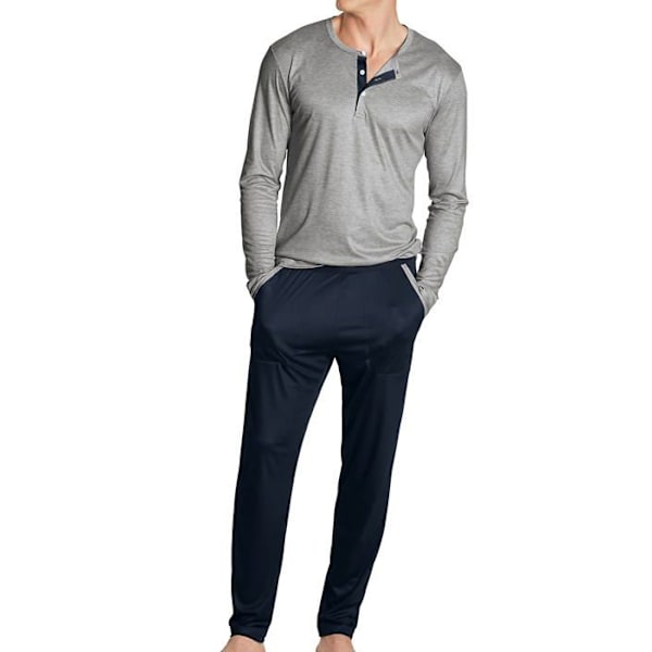 Pyjamas - Calida nattlinne - 43969 - Pijamasset för män Grus Melé XXL