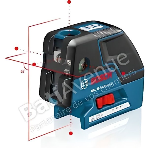 BOSCH TOOLS -Laserpunkter GCL 25 Professionâ € ¦