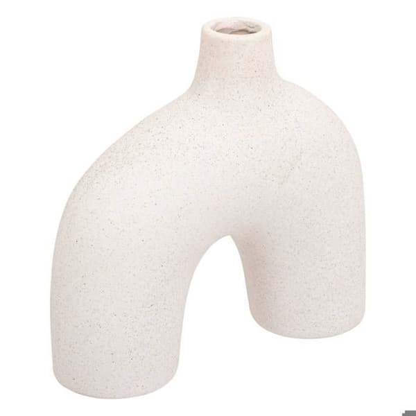 Vas arc "Asy" H18cm vit - Atmosphera Inredningsdesigner Vit