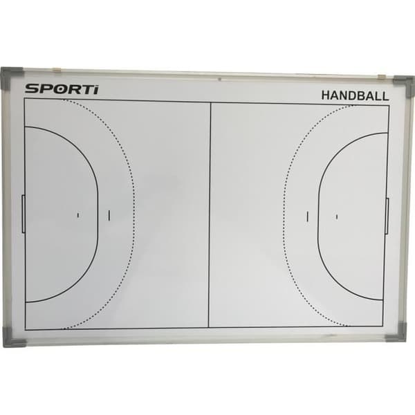 Handboll liten dubbelsidig bräda 30x45cm - vit - TU Vit