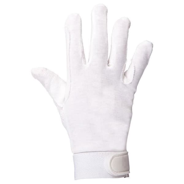 Premiere Cotton Ridhandskar Vit S