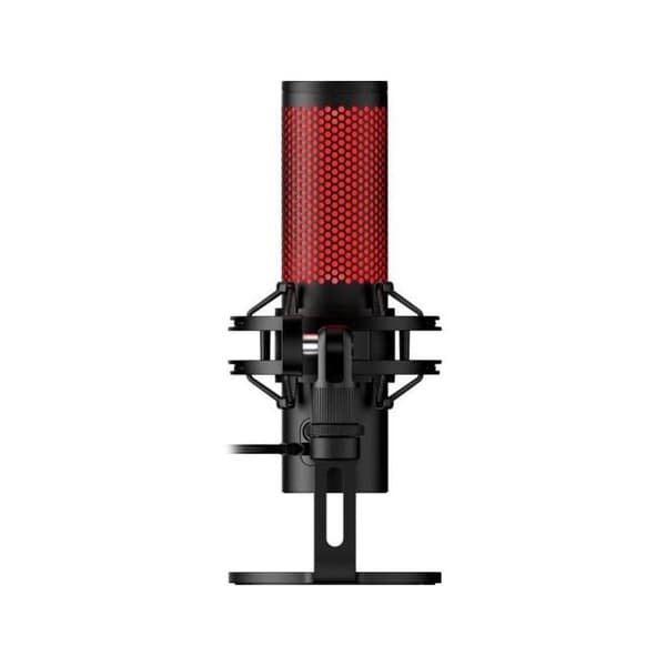 HyperX Quadcast 2 Gamingmikrofon för USB-kondensatorströmning svart Matte svart)