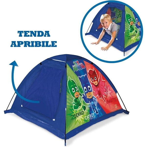 PJ MASKS tält enkel och snabb montering perfekt för stranden, trädgården, sovrummet FLERFÄRGAD