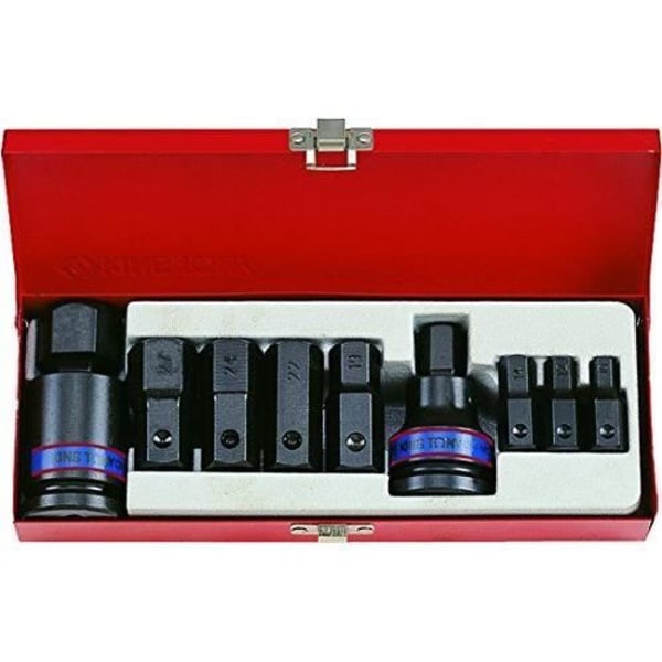 KING TONY 6411MP 6-Pans Chock Socket Set, 11-delat, 3/4"